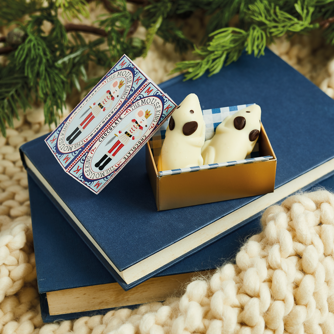 The Chocolate Gift Company - Mouse King White Choc Mice