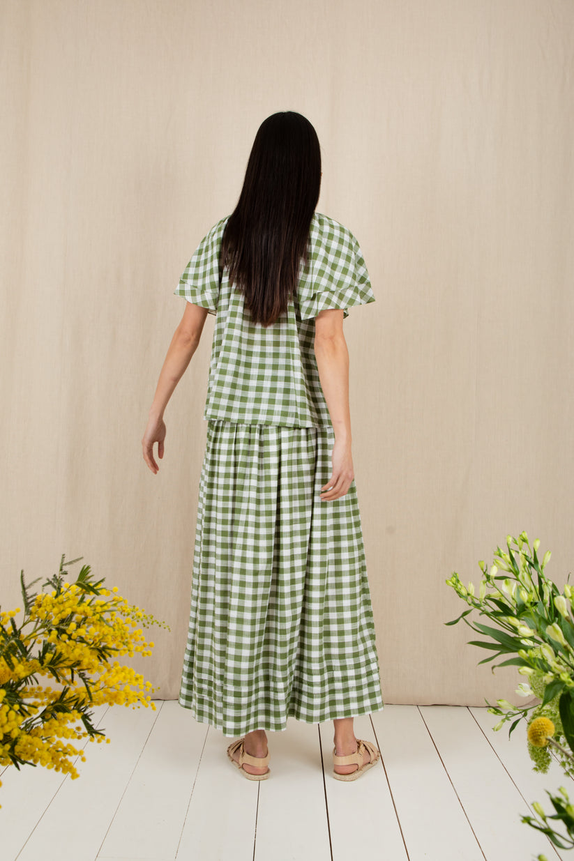 Bonte London Mina Top in Aloe