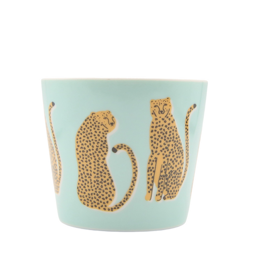 Scion Living Mug - Lionel Leopard - Mint - 350ml