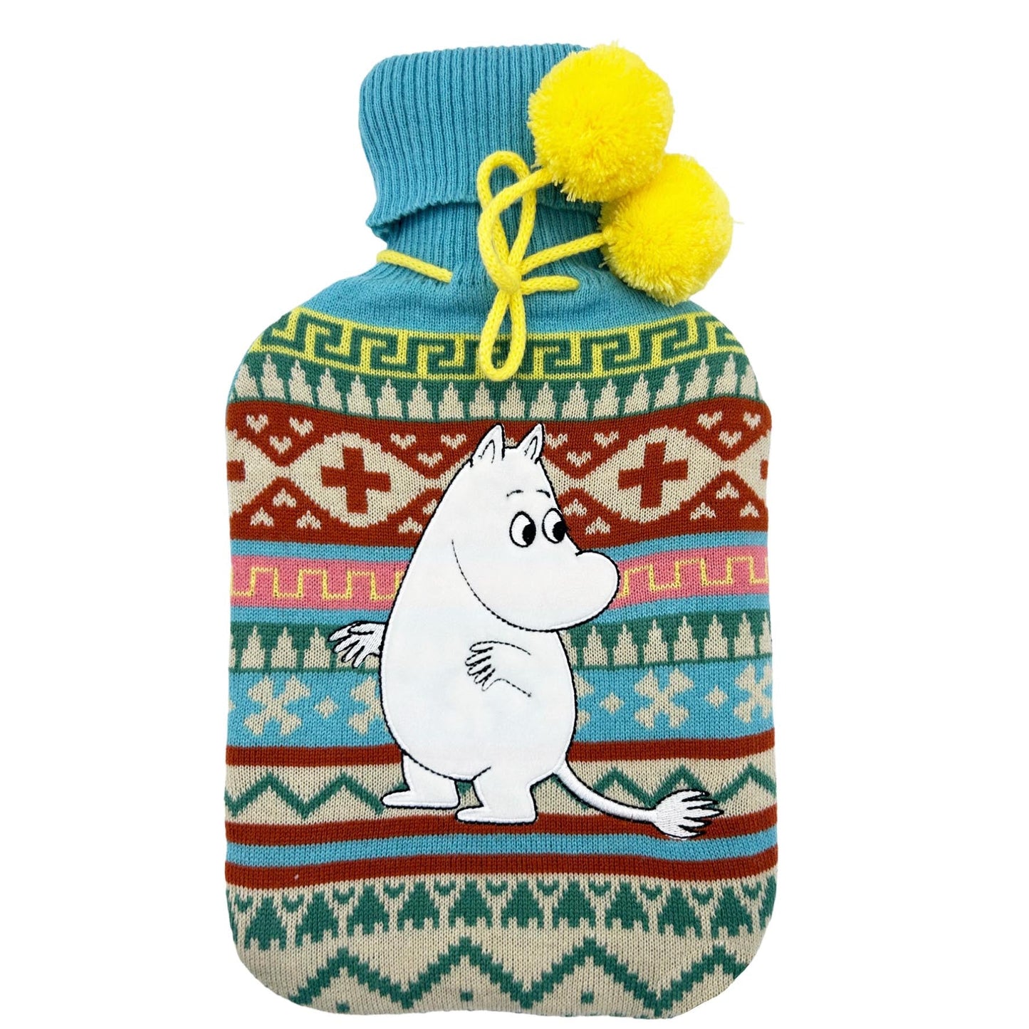 House of Disaster Moomin Fair Isle Hot Water Bottle