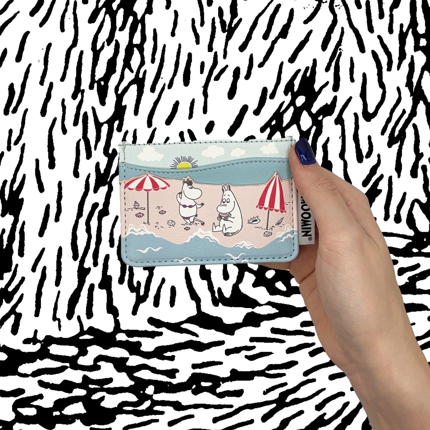 House of Disaster Moomin Beach Card Holder
