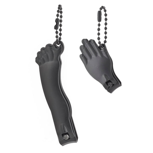 Kikkerland Black Hand & Foot Nail Clipper Set