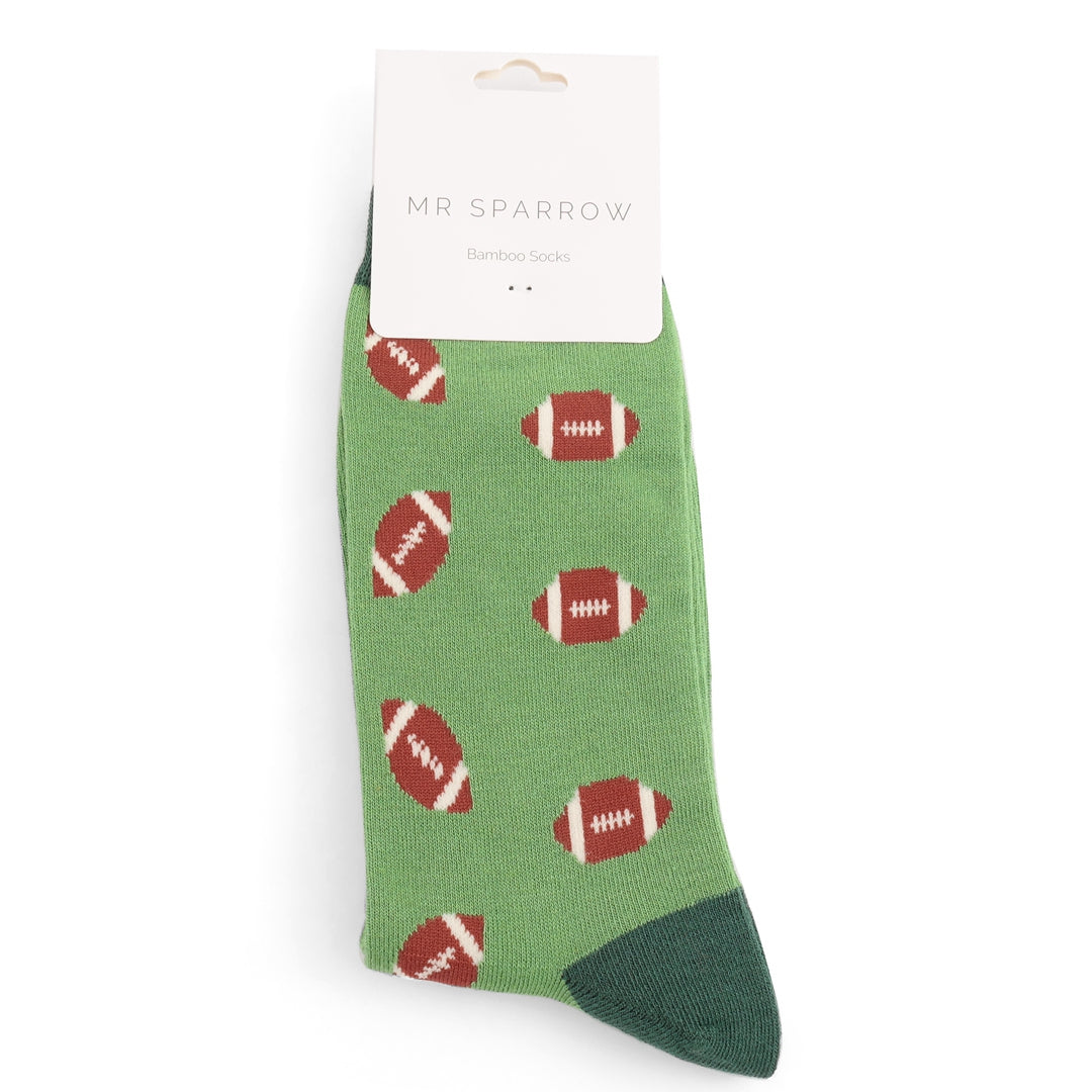 Mr Sparrow Rugby Balls Green