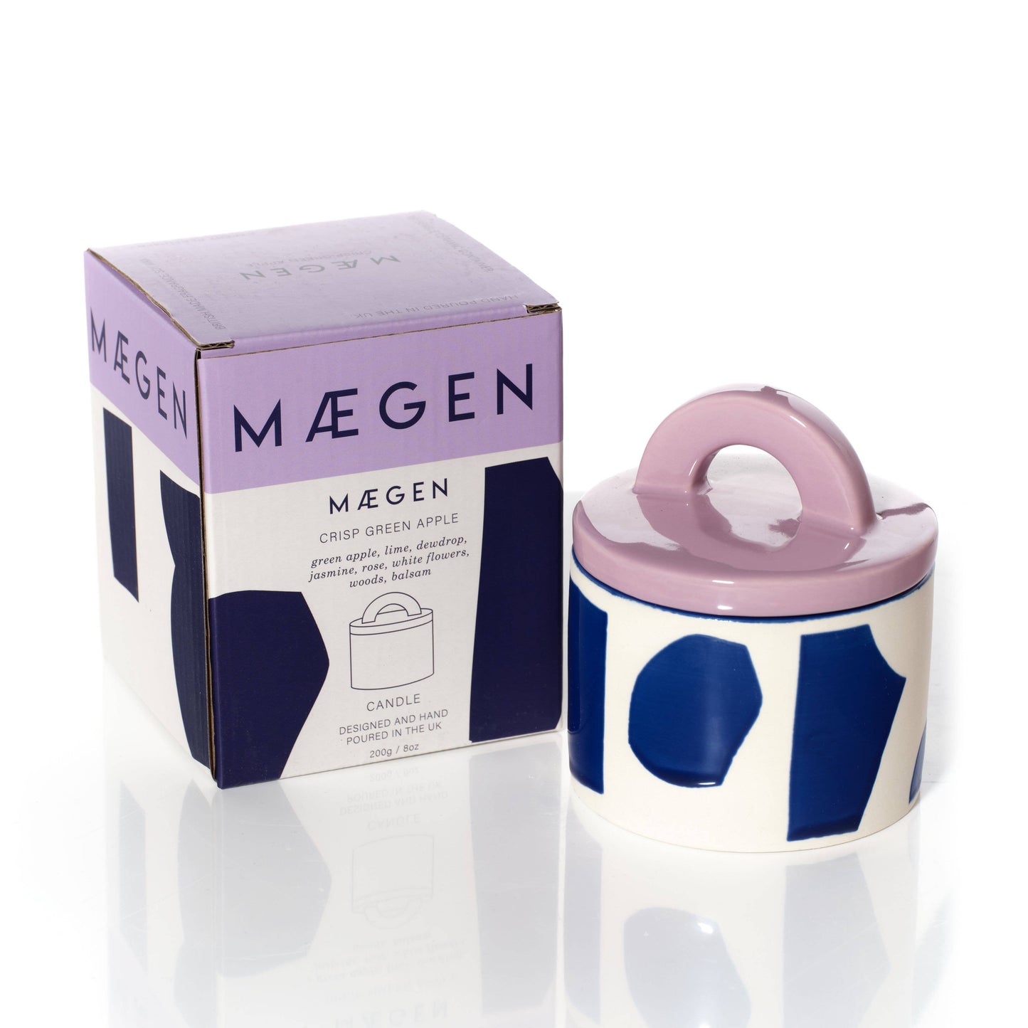 MÆGEN - Pablo Pots Candle - Crisp Green Apple