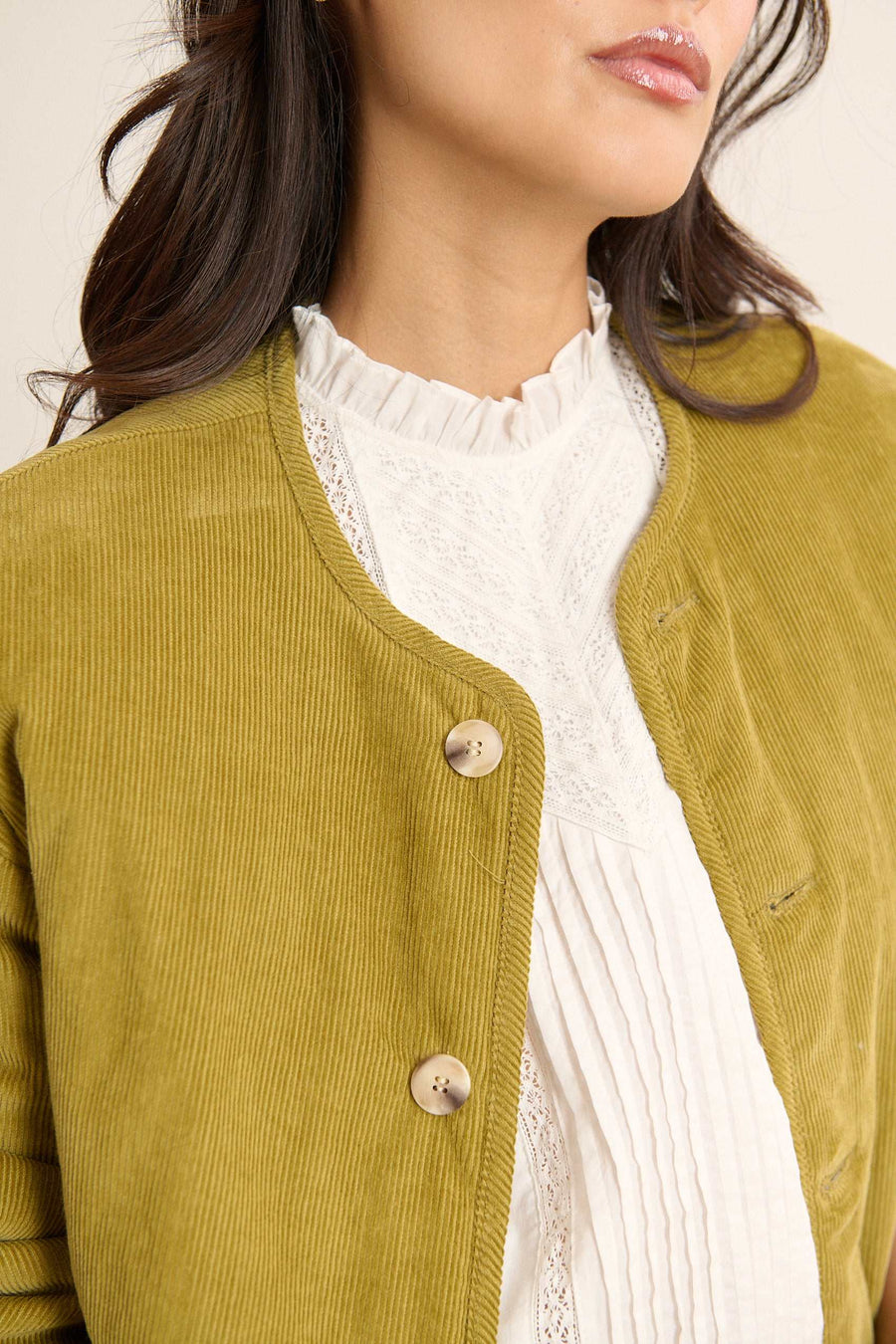 Garance Paris Brandy Jacket in Khaki