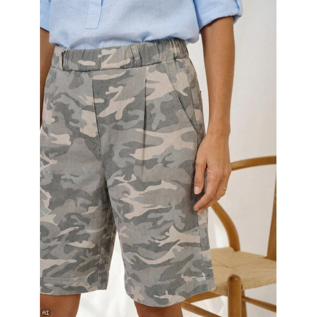 Marta Zuri Shorts in Fango
