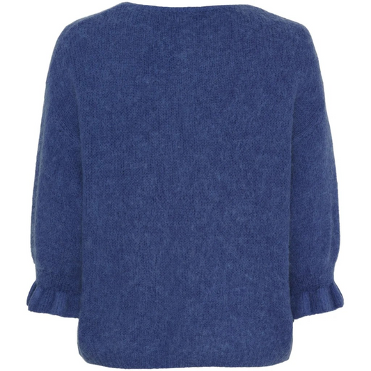 Marta Du Chateau Juliana Cardigan in Navy