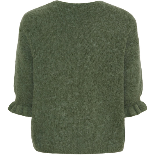 Marta Juliana Cardigan in Army