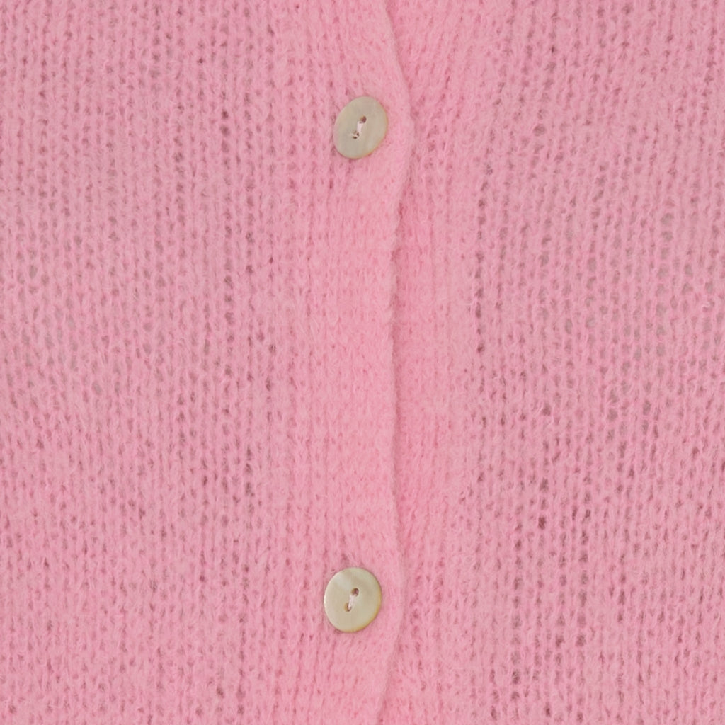Marta Du Chateau Juliana Cardigan in Baby Pink