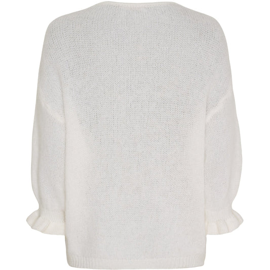 Marta Juliana Cardigan in Blanco