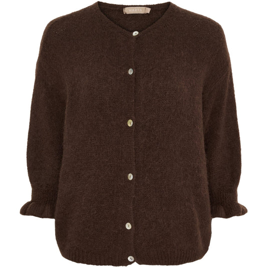 Marta Juliana Cardigan in Brown