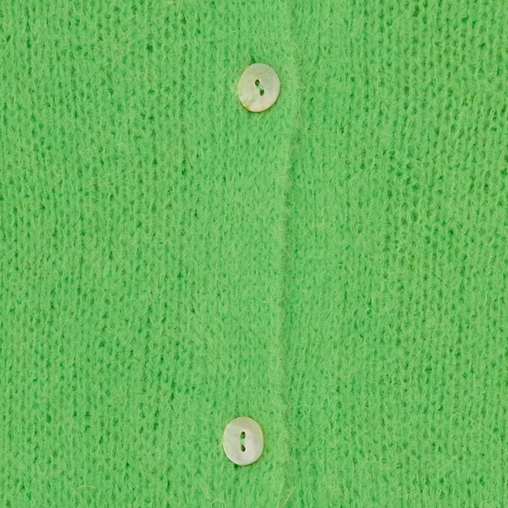 Marta Du Chateau Juliana Cardigan in Fluro Green