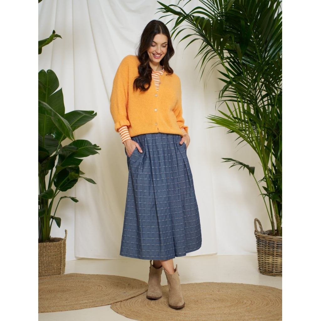 Marta Du Chateau Juliana Cardigan in Orange