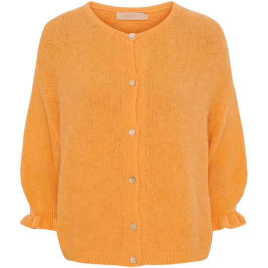 Marta Du Chateau Juliana Cardigan in Orange
