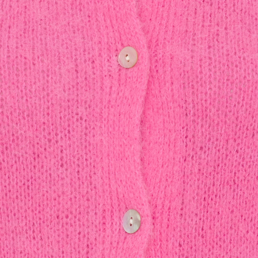 Marta Du Chateau Juliana Cardigan in Bubblegum