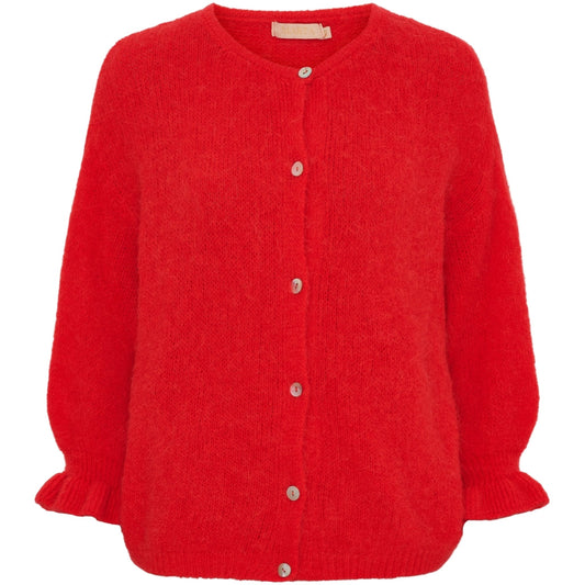 Marta Du Chateau Juliana Cardigan in Red