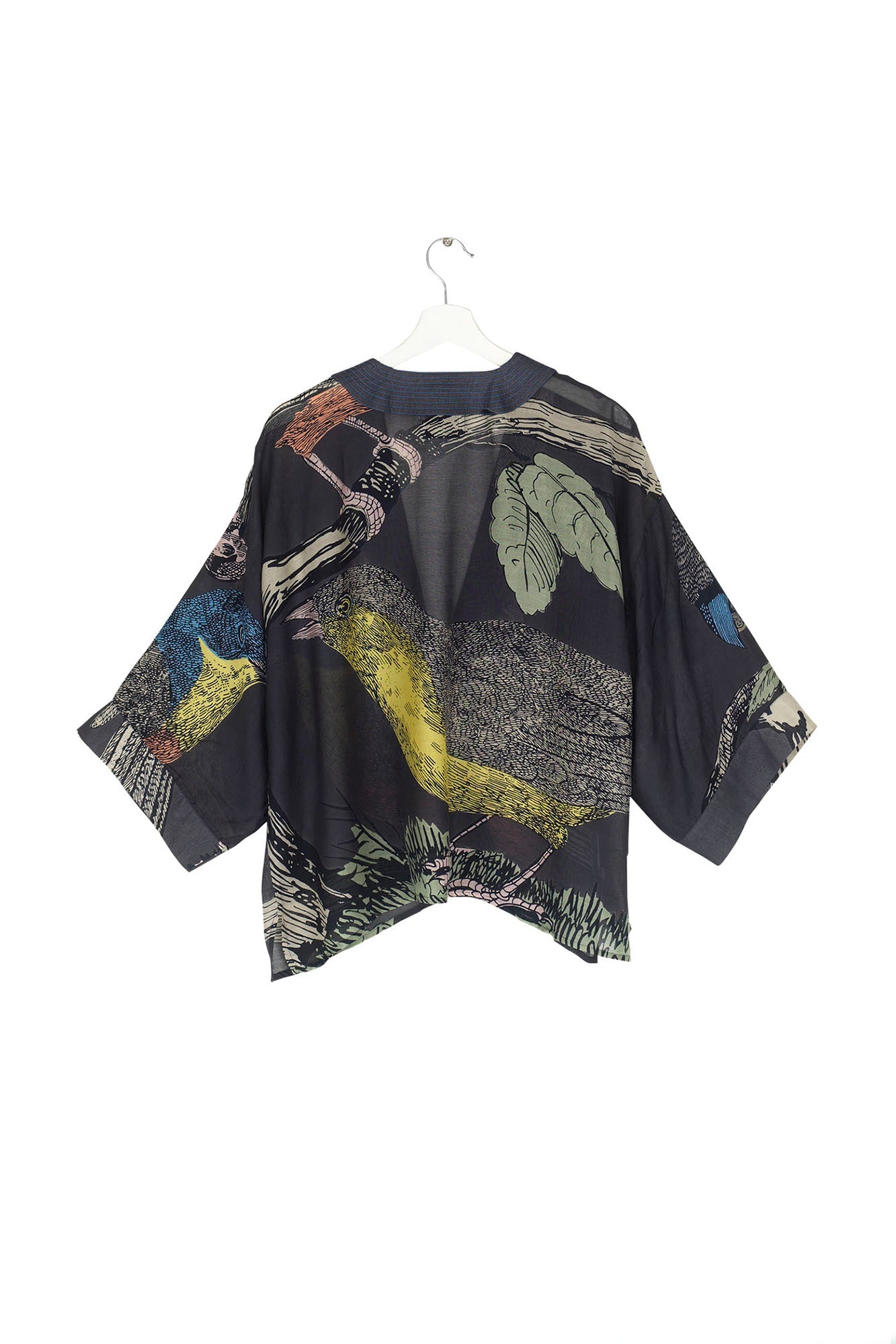 One Hundred Stars Bird Ink Kimono