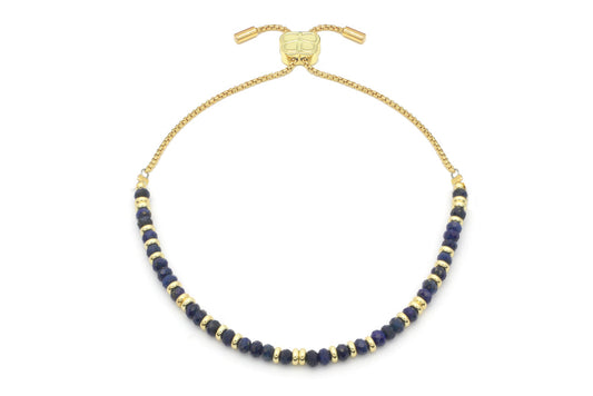 Boho Betty Mystical Lapis Lazuli Gold Bracelet