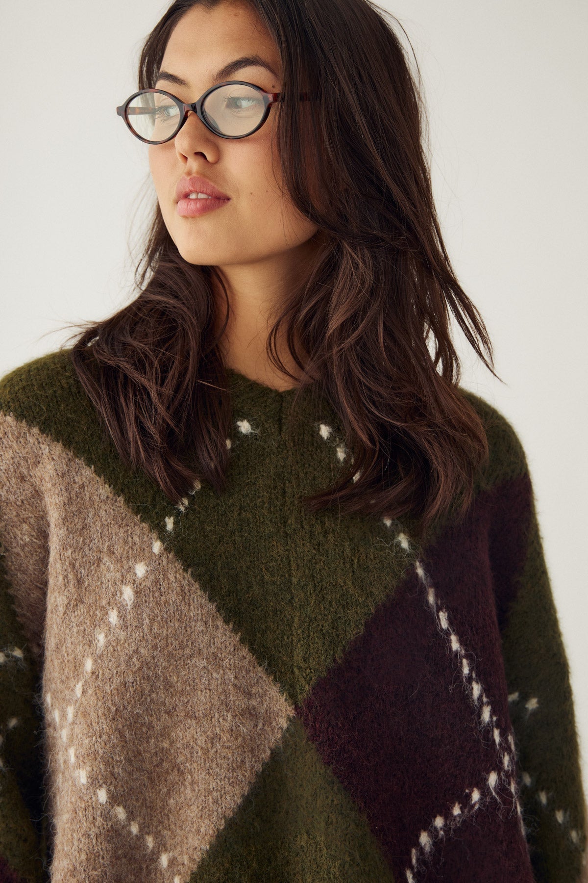 Noella Lai Knit in Avacado Green Mix