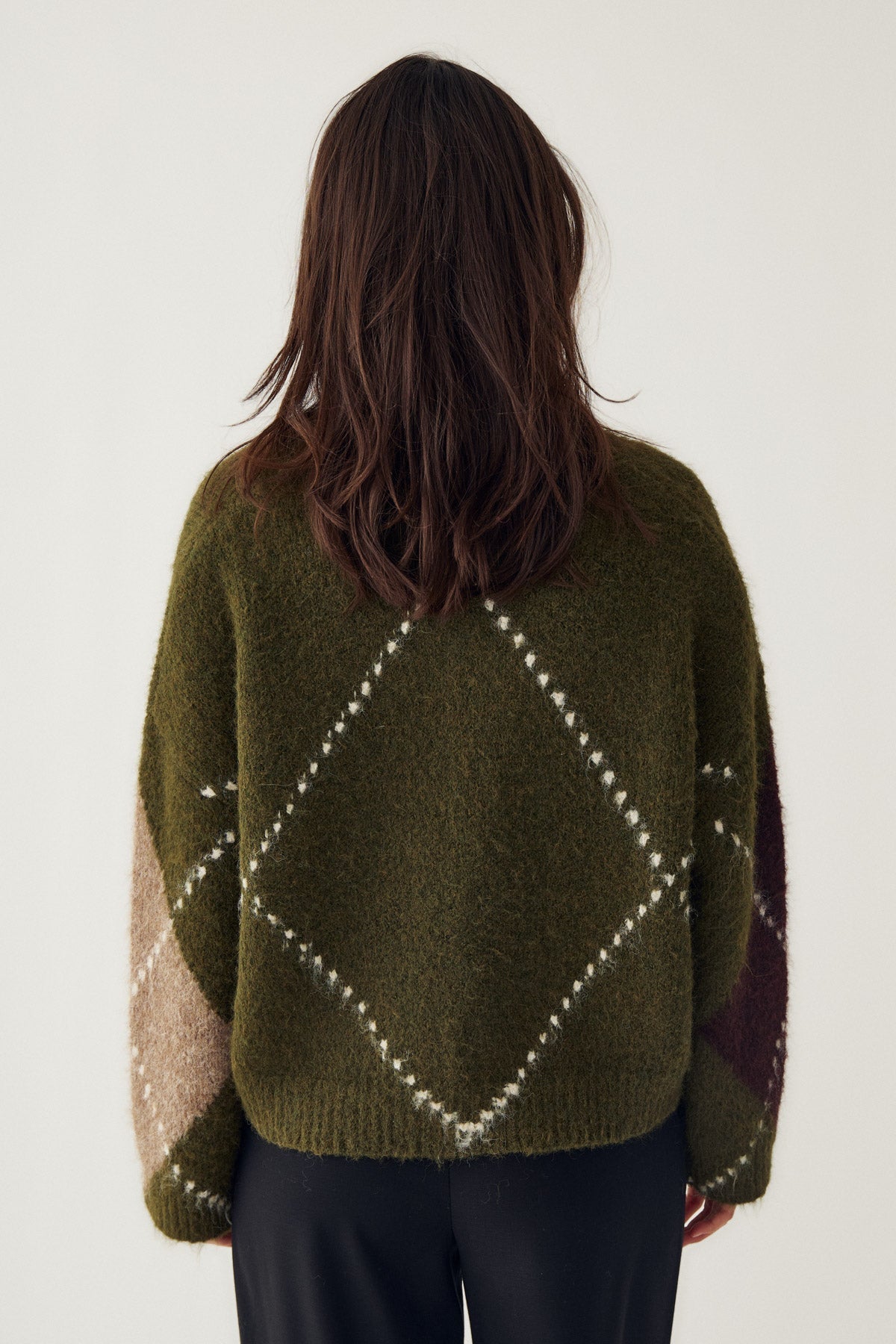 Noella Lai Knit in Avacado Green Mix