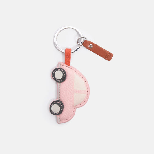 Caroline Gardner Light Pink Car Keyring