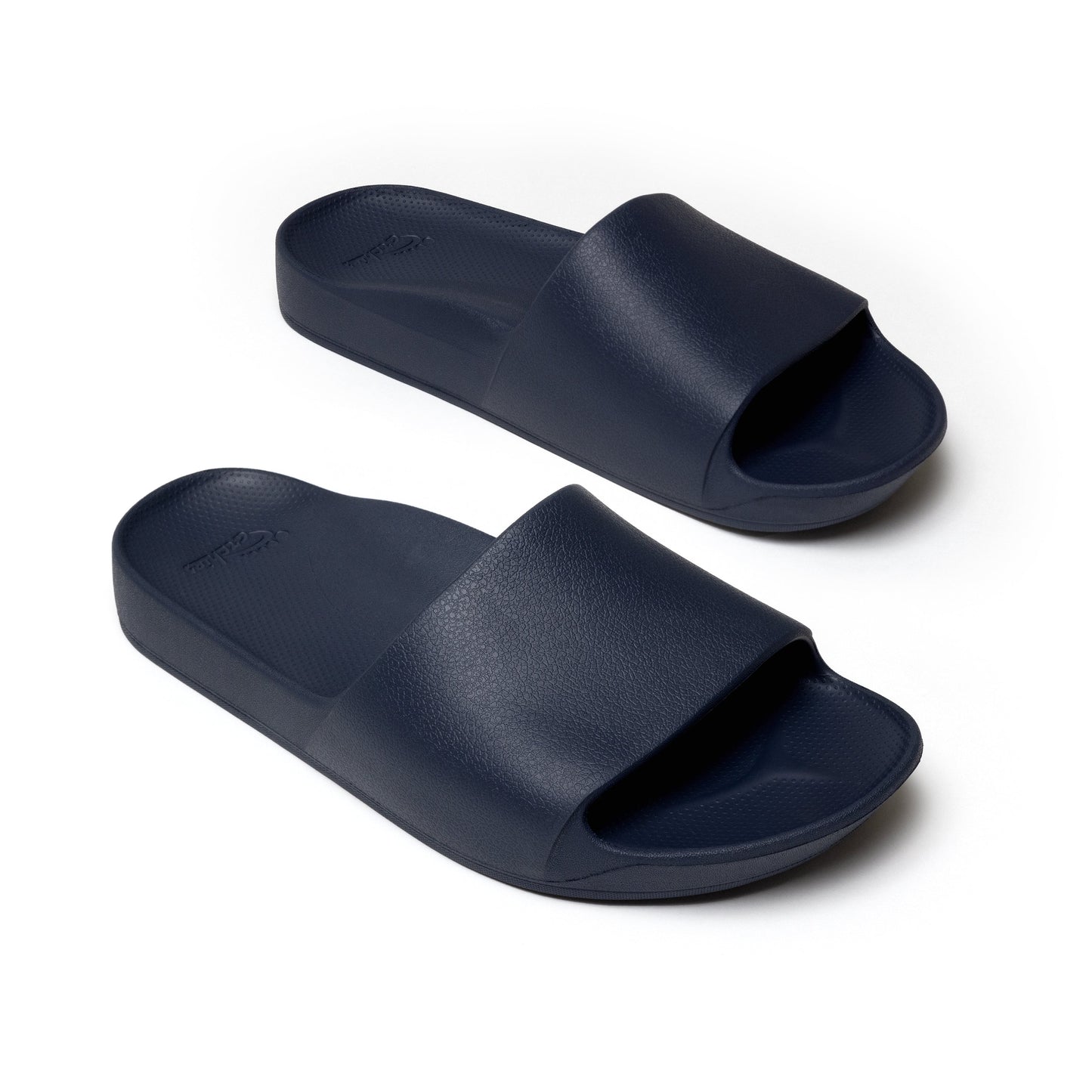Archies Navy Arch Support Slides - Classic