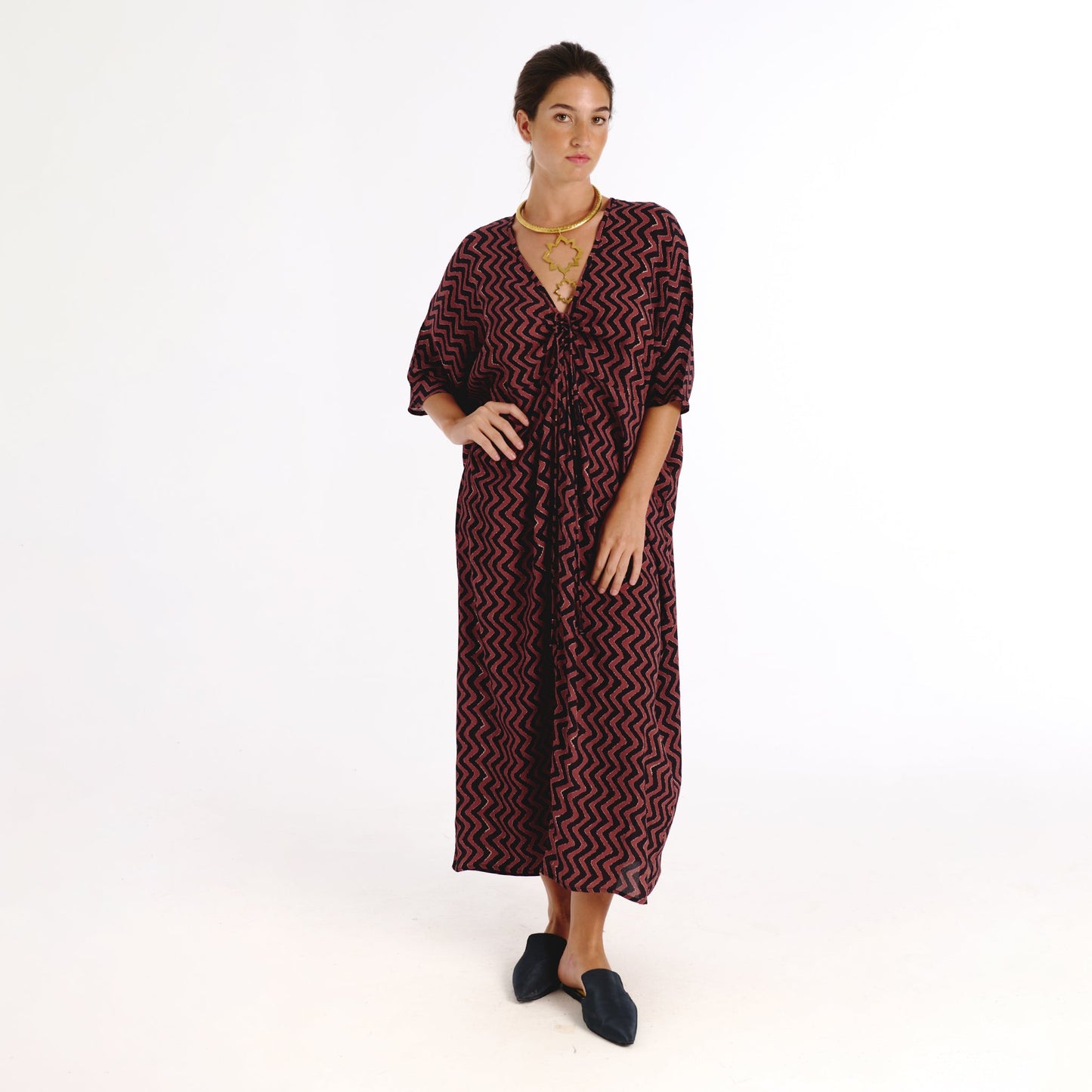 Tanavana  Nia Brown Tivoli Dress