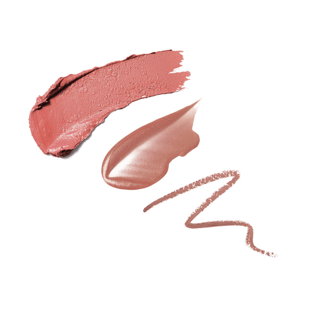 Delilah 3 Piece Lip Wardrobe Warm Nude