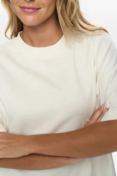 Numph Wonder Tee in Cloud Duster