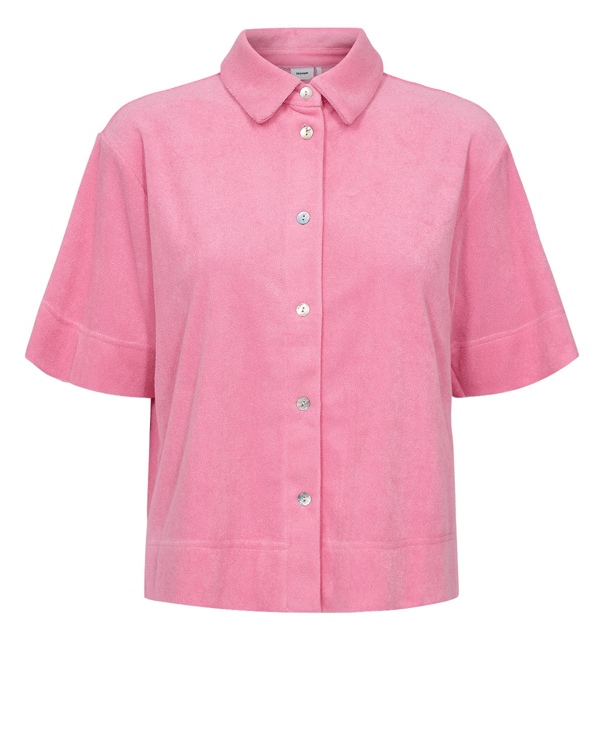 Numph Aline Shirt in Prism Pink