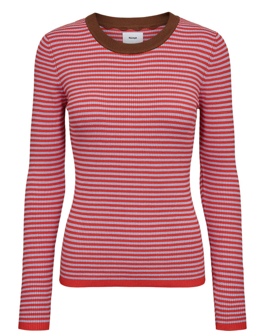 Numph Filina Pullover in Purple Rose