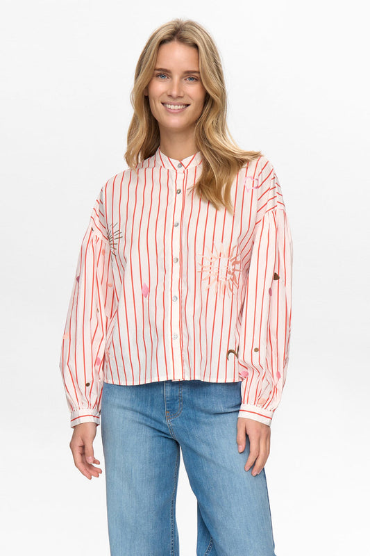 Numph Soleima Shirt in Cloud Dancer