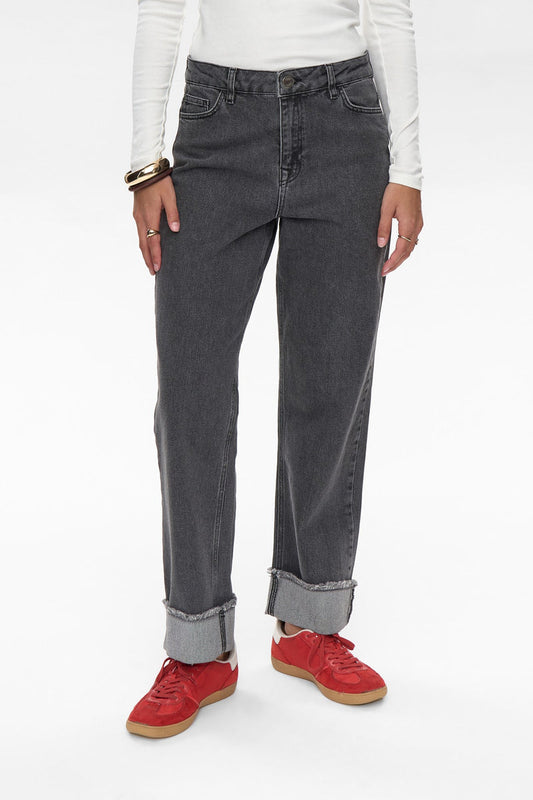 Numph Toronto Jeans in Dark Grey