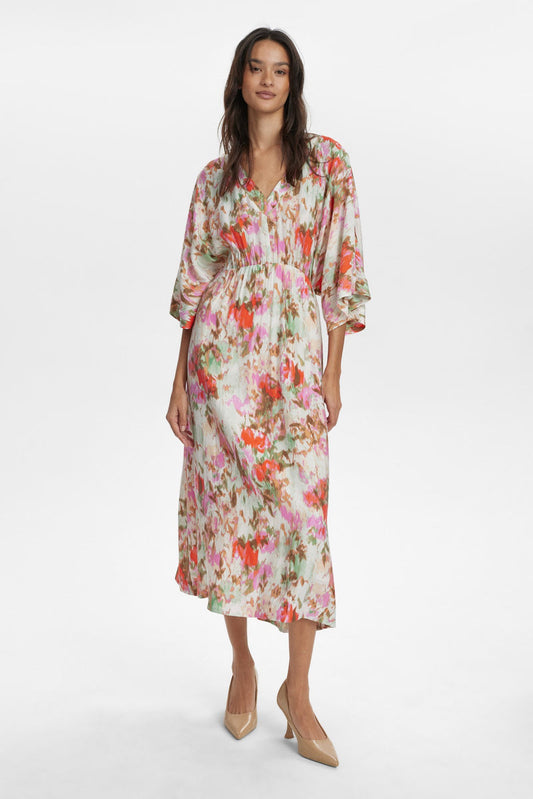 Numph Vinnie Dress in Pristine