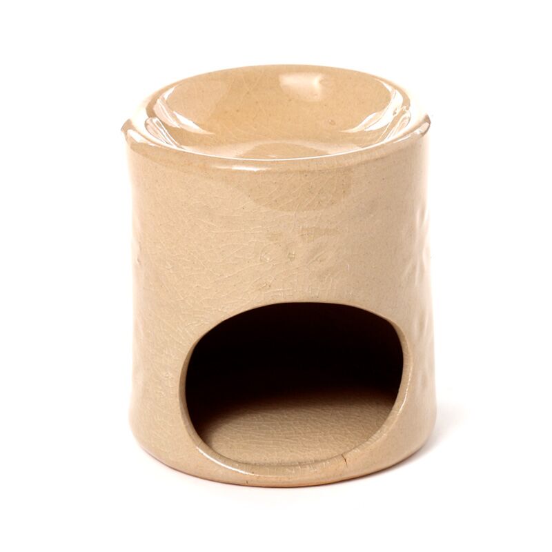 Small Embossed Flower Wax Burner