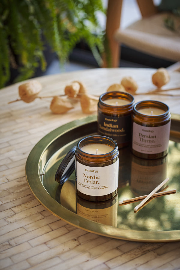 Osmology Nordic Cedar Scented Jar Candle