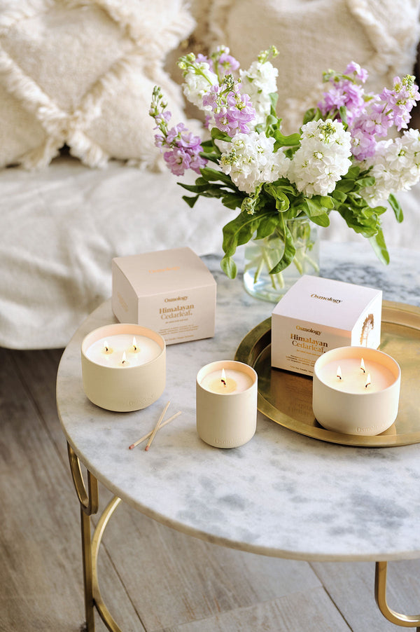 Osmology Himalayan Cedarleaf Triple Wick Scented Candle