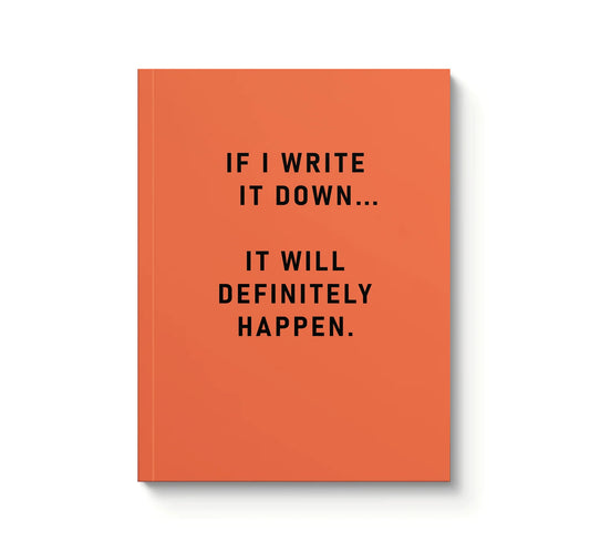 Ohh Deer Definitely Happen Paperback Notebook