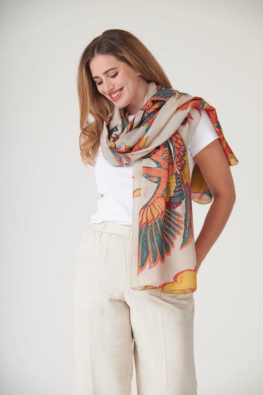 One Hundred Stars Crane Stone Scarf