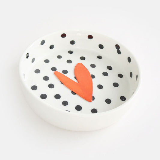 Caroline Gardner Spotty Ceramic Pet Bowl