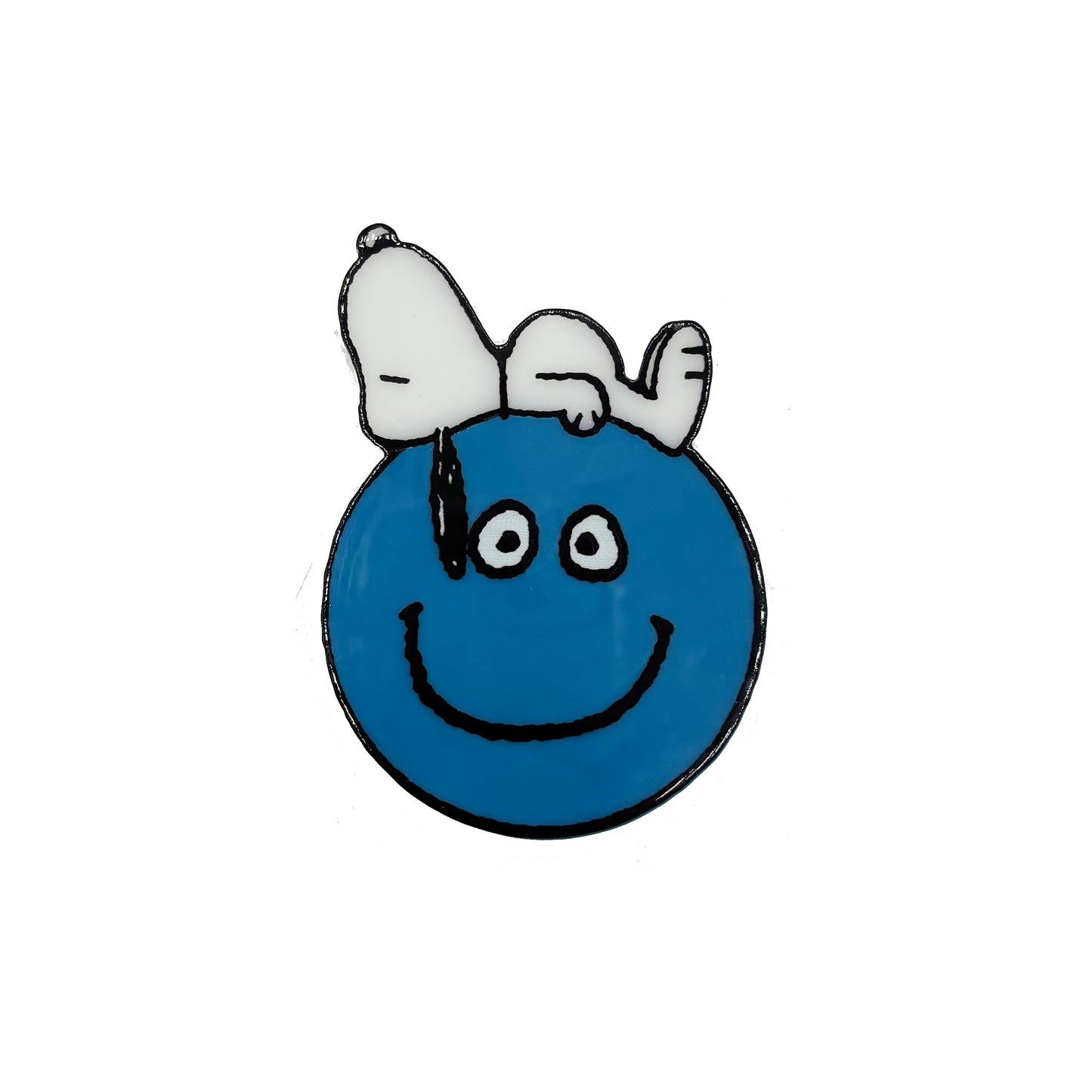 House of Disaster Peanuts Snoopy Smiley Compact Mirror