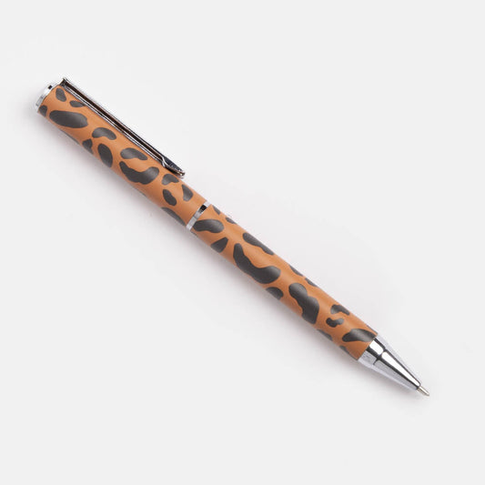 Caroline Gardner Leopard Print Boxed Ballpoint Pen