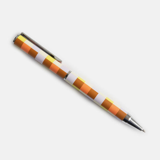 Caroline Gardner Multi Check Boxed Pen