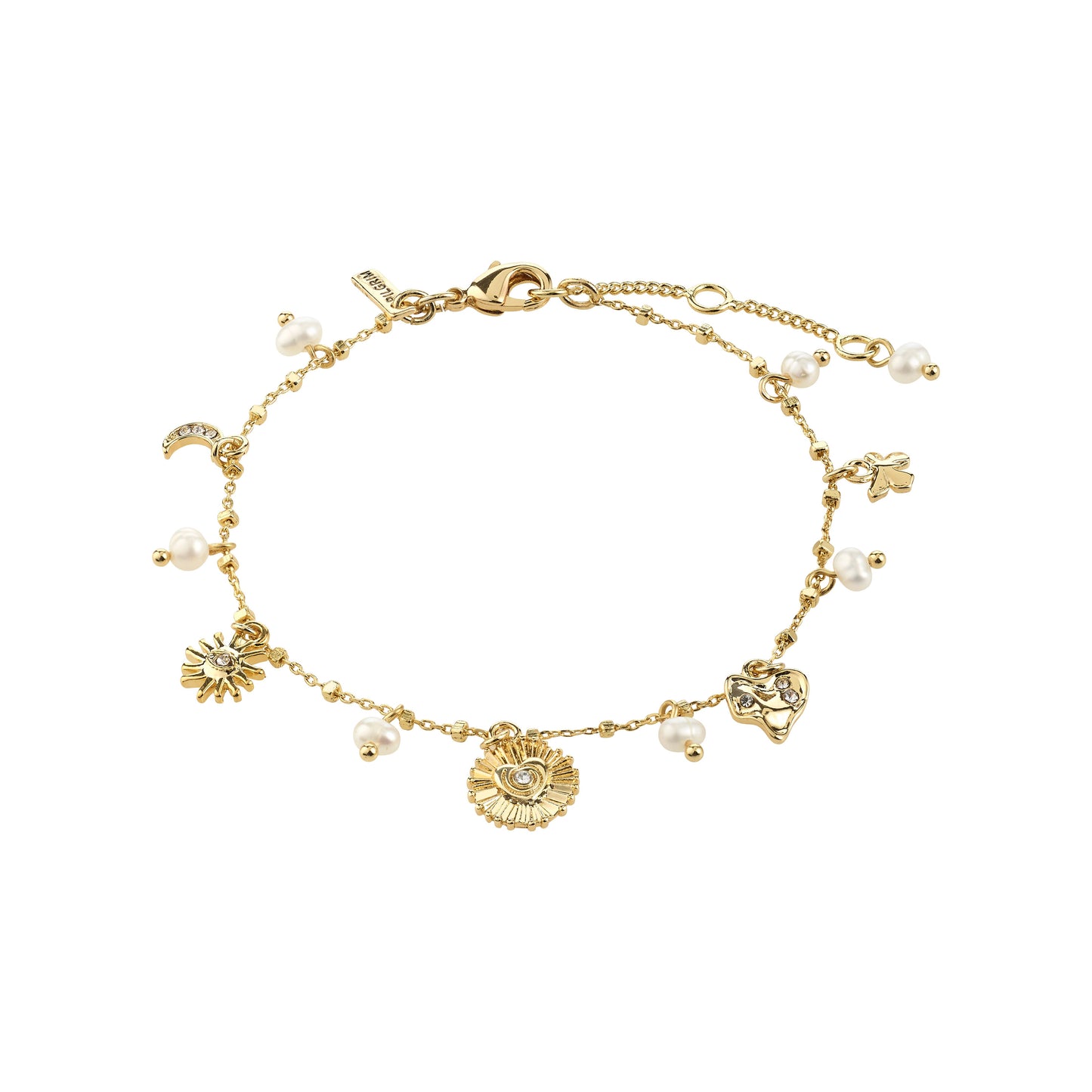 PILGRIM MYLAN bracelet gold-plated