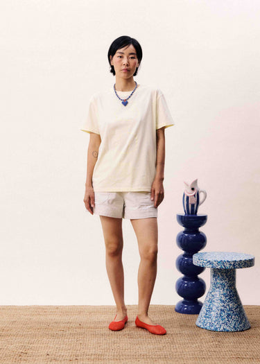 FRNCH Lemon T-shirt in Butter