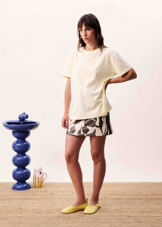 FRNCH Lemon T-shirt in Butter