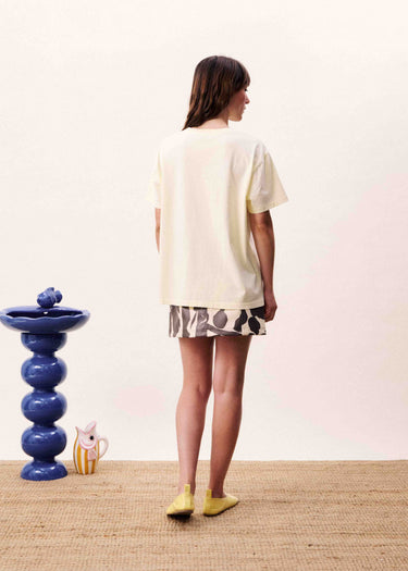 FRNCH Lemon T-shirt in Butter