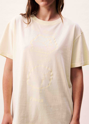 FRNCH Lemon T-shirt in Butter