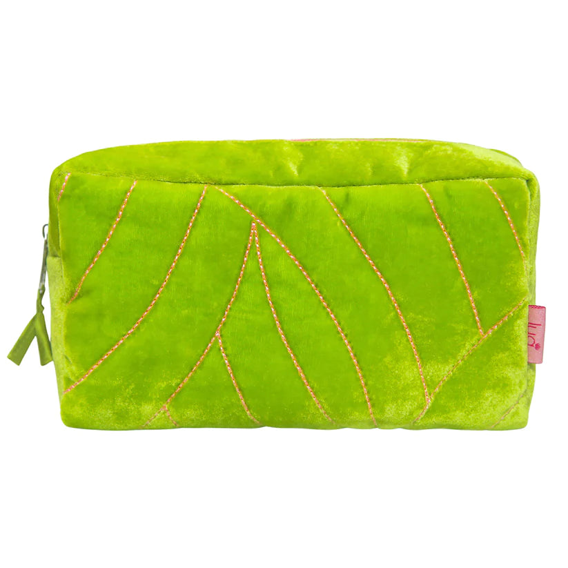 Lua Quilted Stitch Box Cosmetic Purse