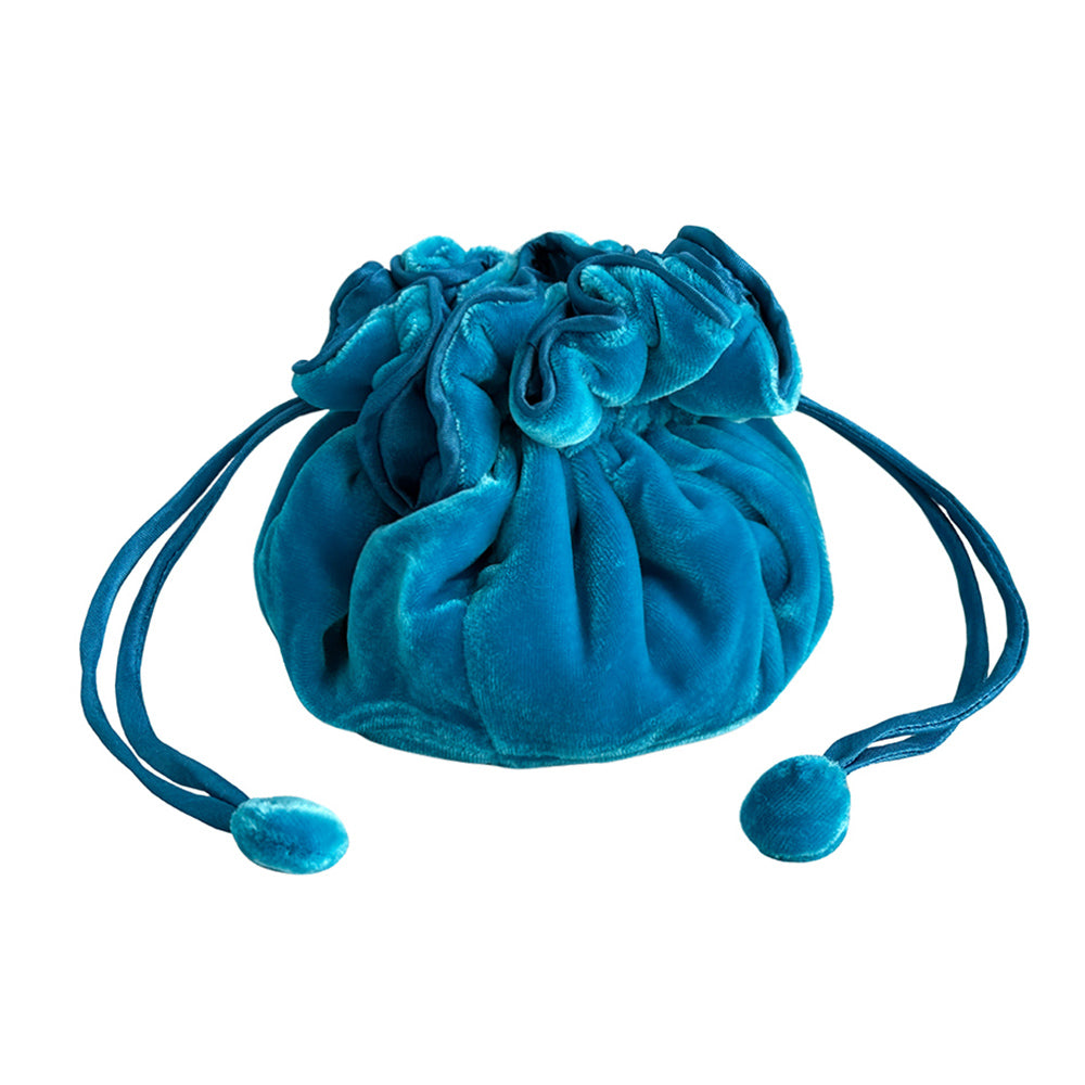 Velvet Draw Pull Purse